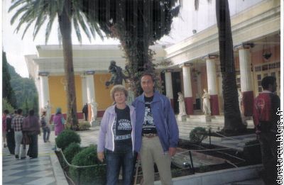 Dan Starcu en Grece ( Ille de Corfu), 2009